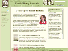 Tablet Screenshot of familyhistoryresearch.com.au